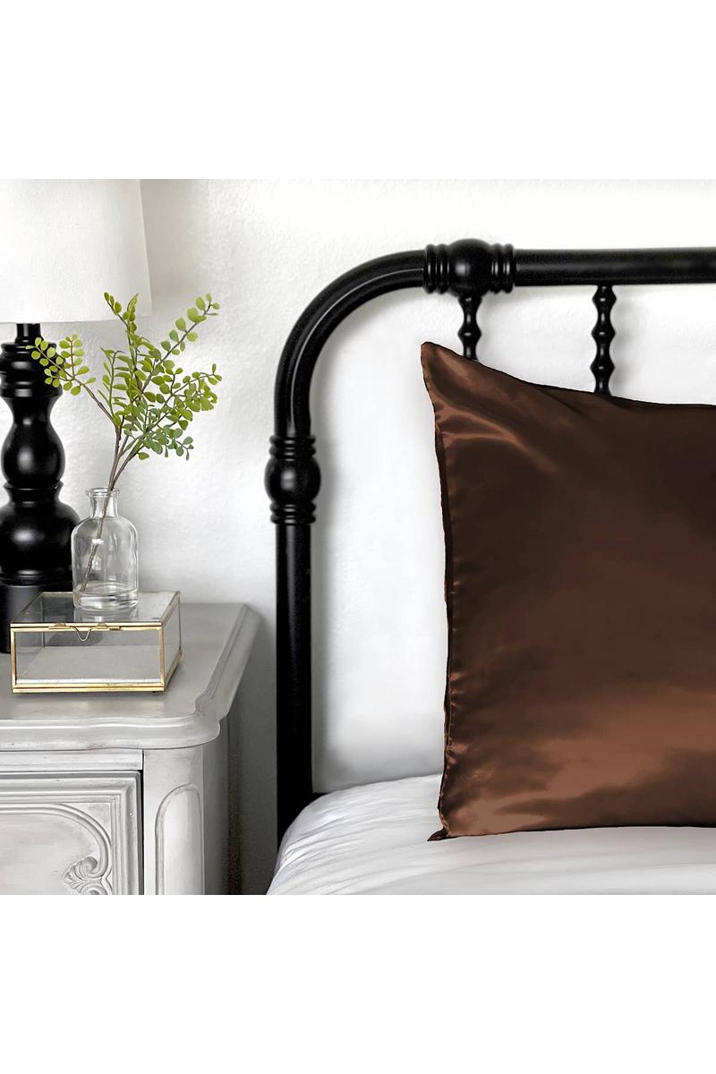 Morning Glamour Single Satin Pillowcase - Multiple Colors