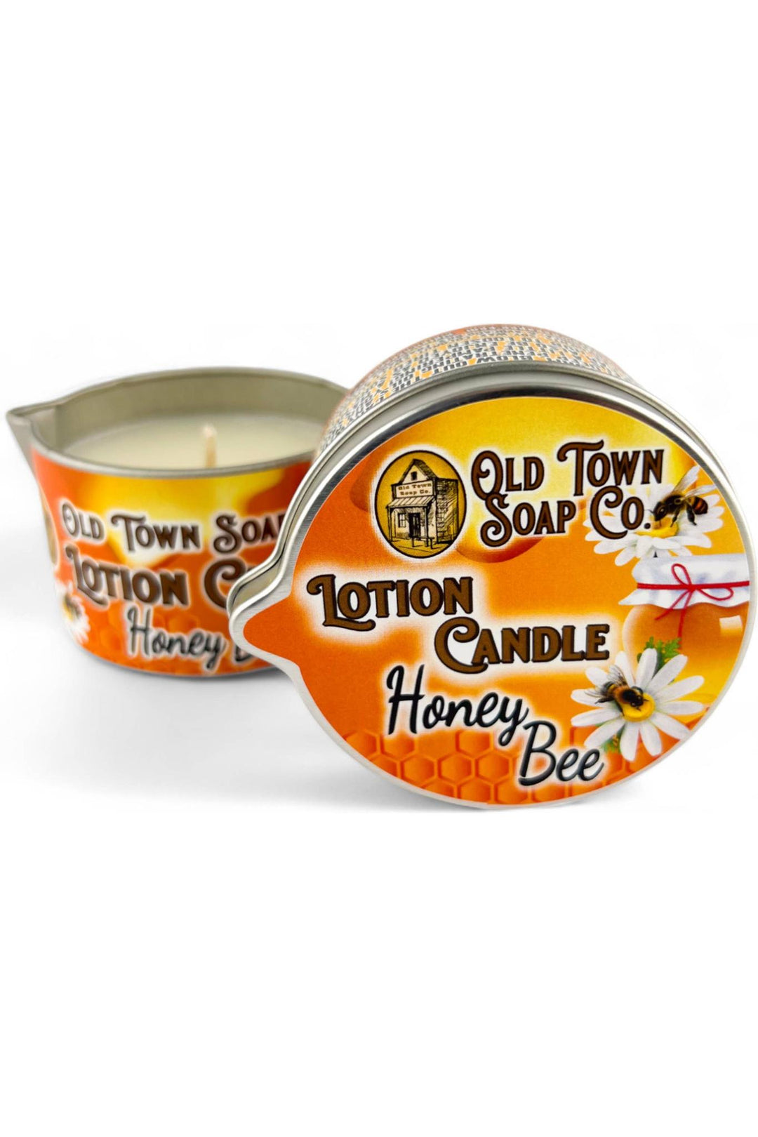 Old Town Soap Co. - Lotion Candles - in our Best Selling Scents -Unique Skincare: Beaches - Vintage Dragonfly Boutique