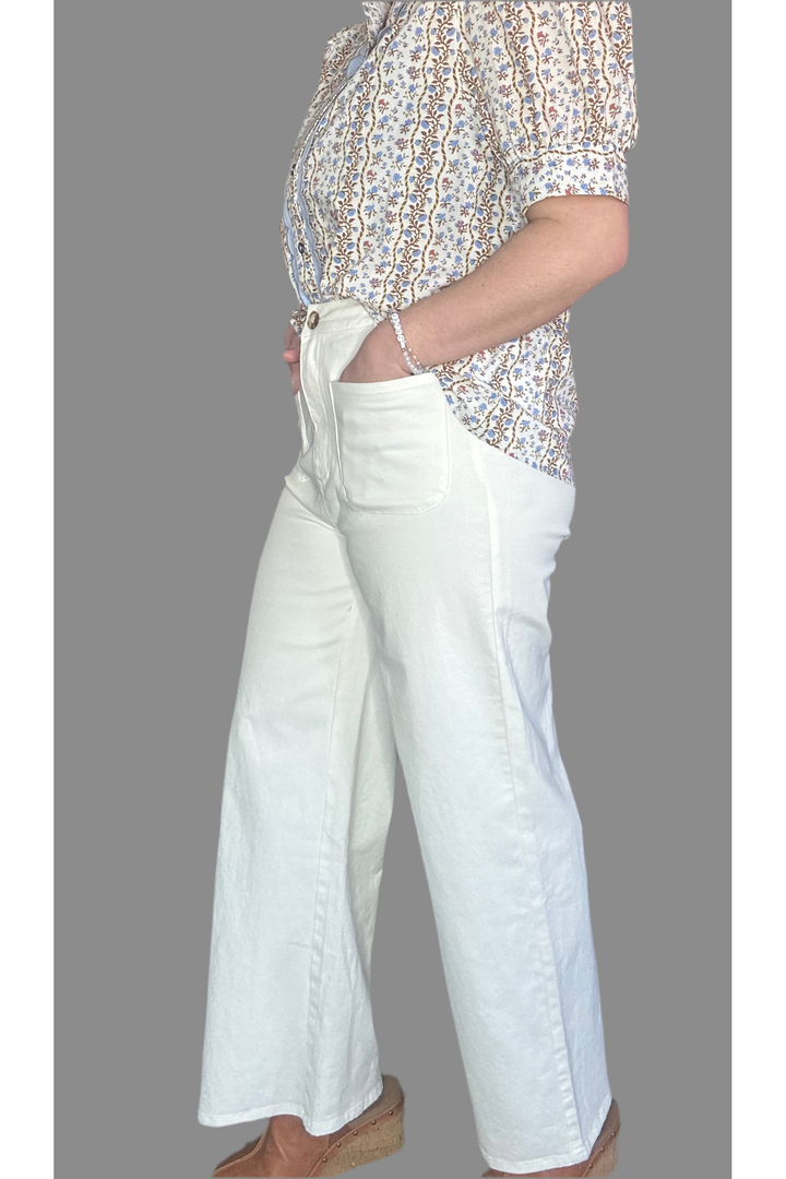 Entro High Waist Wide Leg Pants