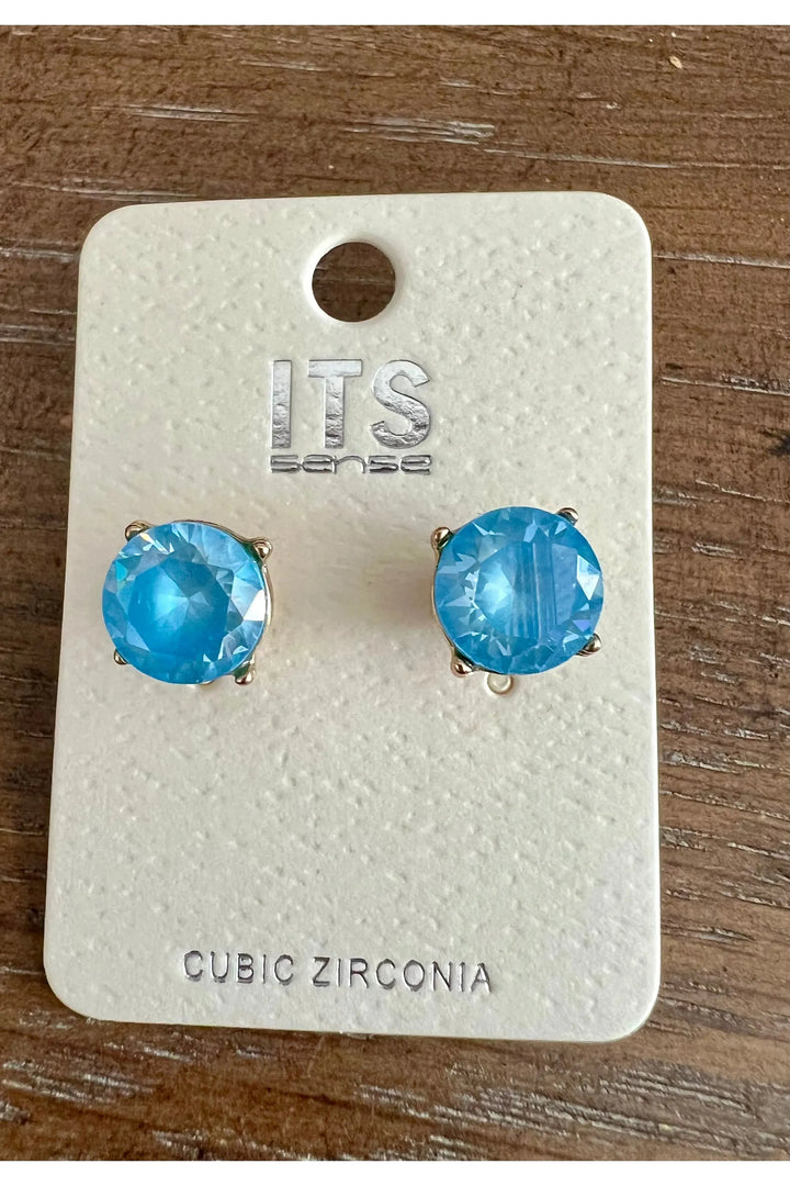 Small Crystal Stud Earrings