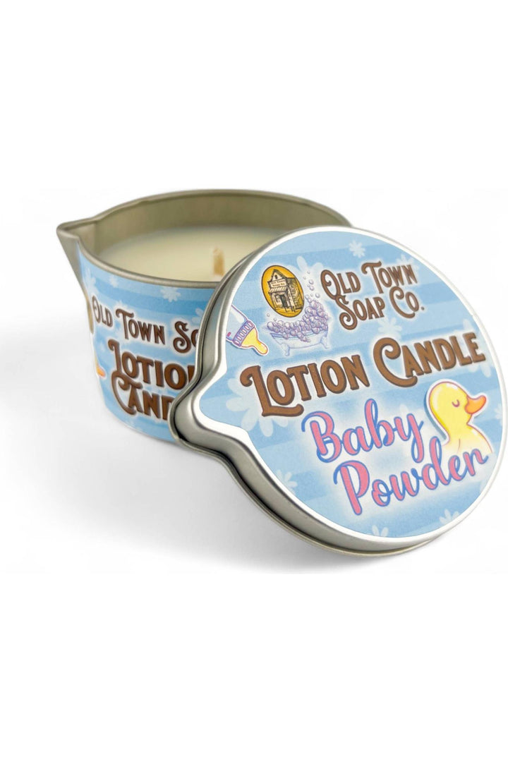 Old Town Soap Co. - Lotion Candles - in our Best Selling Scents -Unique Skincare: Beaches - Vintage Dragonfly Boutique