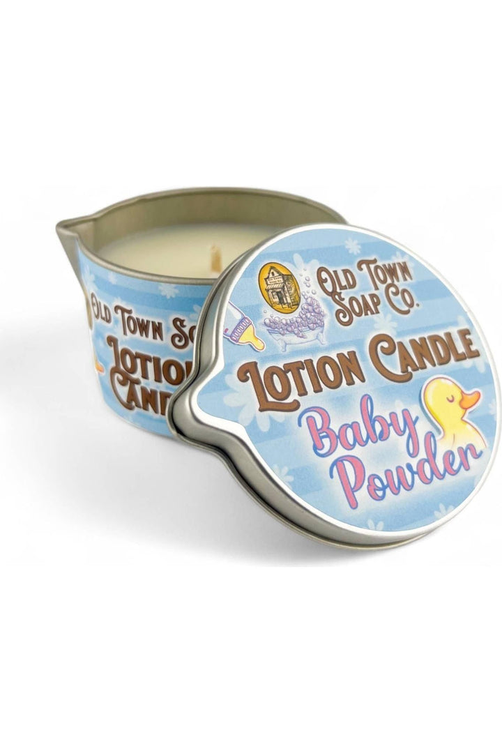 Old Town Soap Co. - Lotion Candles - in our Best Selling Scents -Unique Skincare: Seaside Escape - Vintage Dragonfly Boutique